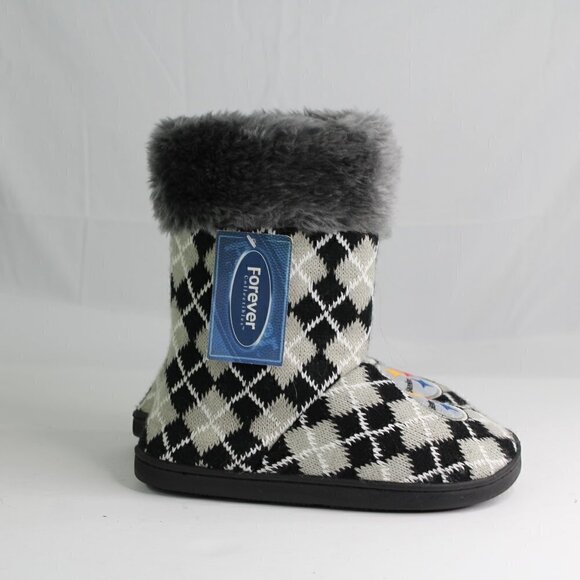 Pittsburgh Steelers Bootie Slippers Women Size Small (5-6) - Picture 5 of 9